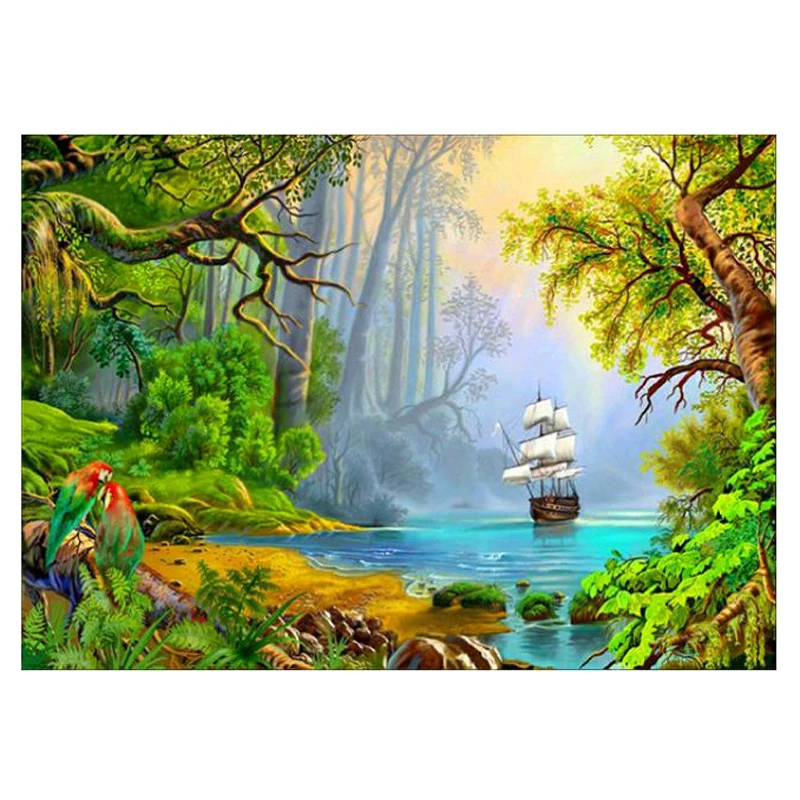 5D Embroidery Diamond Painting for Wasserfall Landscape Waterfall DIY Mosaic Crafts Pattern Paintings Rhinestones 30*40CM
5D Embroidery Diamond Painting for Wasserfall Landscape Waterfall DIY Mosaic Crafts Pattern Paintings Rhinestones 30*40CM