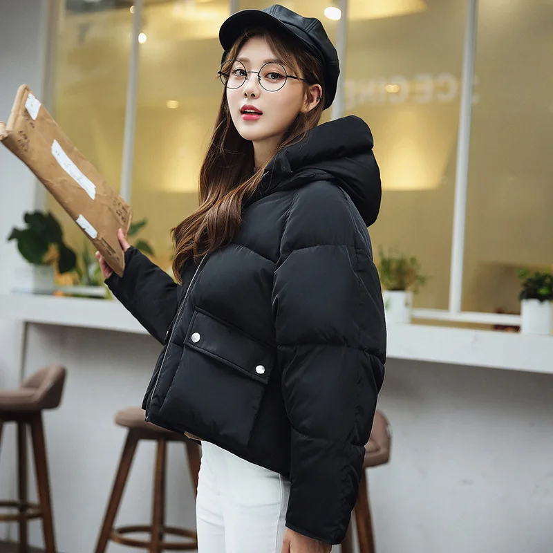 womens winter fashion 2019 harajuku Winter new cotton clothing women short coat loose coat large size thick women's coat
womens winter fashion 2019 harajuku Winter new cotton clothing women short coat loose coat large size thick women's coat