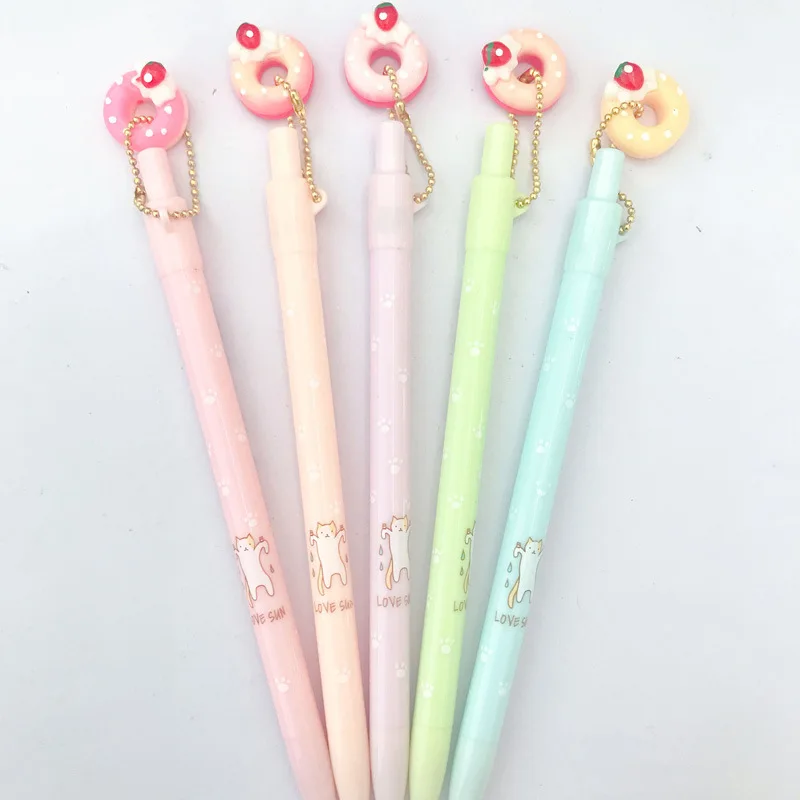 5 PCS Donut Cat Cute Automatic Pencil Student Writing Pen Stationery Gift For Children School&office Supplies
5 PCS Donut Cat Cute Automatic Pencil Student Writing Pen Stationery Gift For Children School&office Supplies