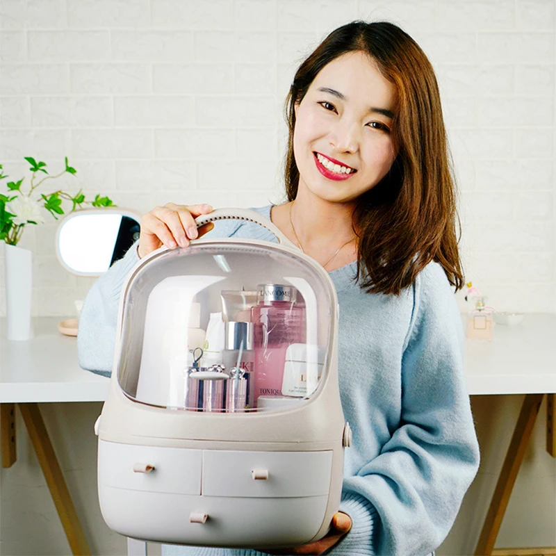 Plastic Makeup Organizer Bathroom Storage Box Drawer Cosmetic Organiser Desktop Make Up Jewelry Storage Box Sundries Container
Plastic Makeup Organizer Bathroom Storage Box Drawer Cosmetic Organiser Desktop Make Up Jewelry Storage Box Sundries Container
