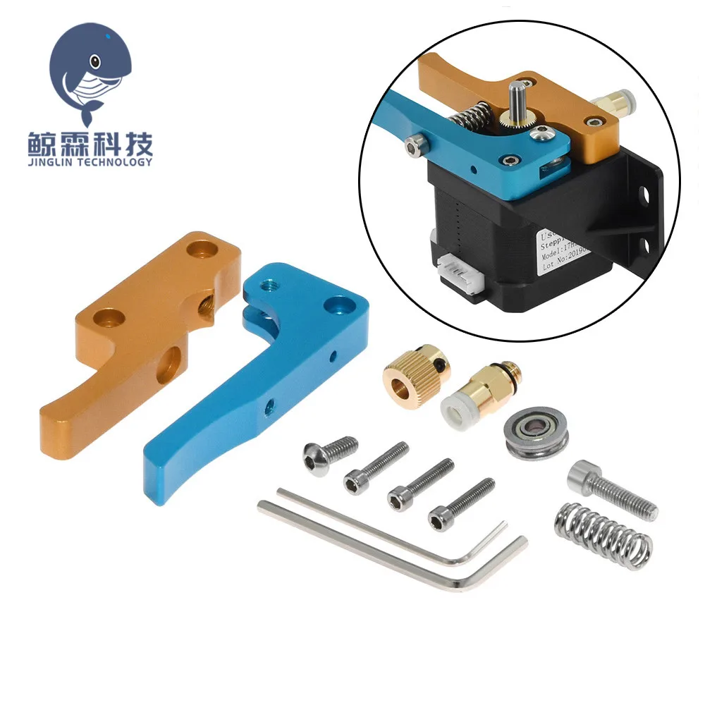 Free shipping New Style Full Metal Mk8 Extruder Remote glod blue Aluminum Bowden Extruder Kit 1.75mm Filament 3D Printer Parts
Free shipping New Style Full Metal Mk8 Extruder Remote glod blue Aluminum Bowden Extruder Kit 1.75mm Filament 3D Printer Parts