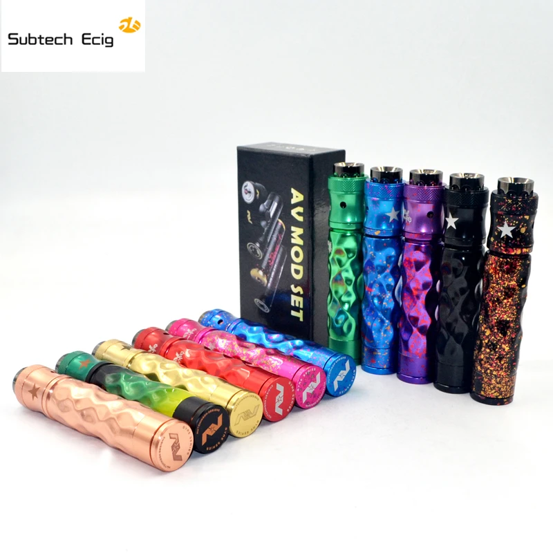 Avidlyfe Mod Kit Avid lyfe Twist Mechanical Mod AV Battle RDA Fit 18650 Battery Colorful E Cigarette Vape Mod Free shipping
Avidlyfe Mod Kit Avid lyfe Twist Mechanical Mod AV Battle RDA Fit 18650 Battery Colorful E Cigarette Vape Mod Free shipping