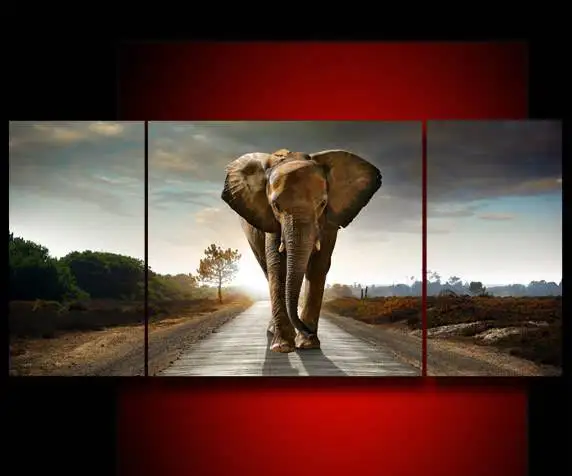 Hd Printed African Elephants Painting On Canvas Room Decoration Print Poster Picture Canvas Framed Free Shipping/Ny-1021 Size 1
Hd Printed African Elephants Painting On Canvas Room Decoration Print Poster Picture Canvas Framed Free Shipping/Ny-1021 Size 1