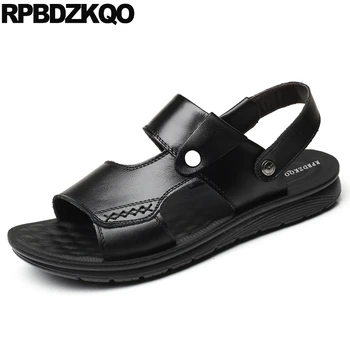 Shoes Black Mens Sandals 2019 Summer Outdoor Famous Brand Slippers Flat Brown Leather Soft Slides Designer Water Casual Native
Shoes Black Mens Sandals 2019 Summer Outdoor Famous Brand Slippers Flat Brown Leather Soft Slides Designer Water Casual Native