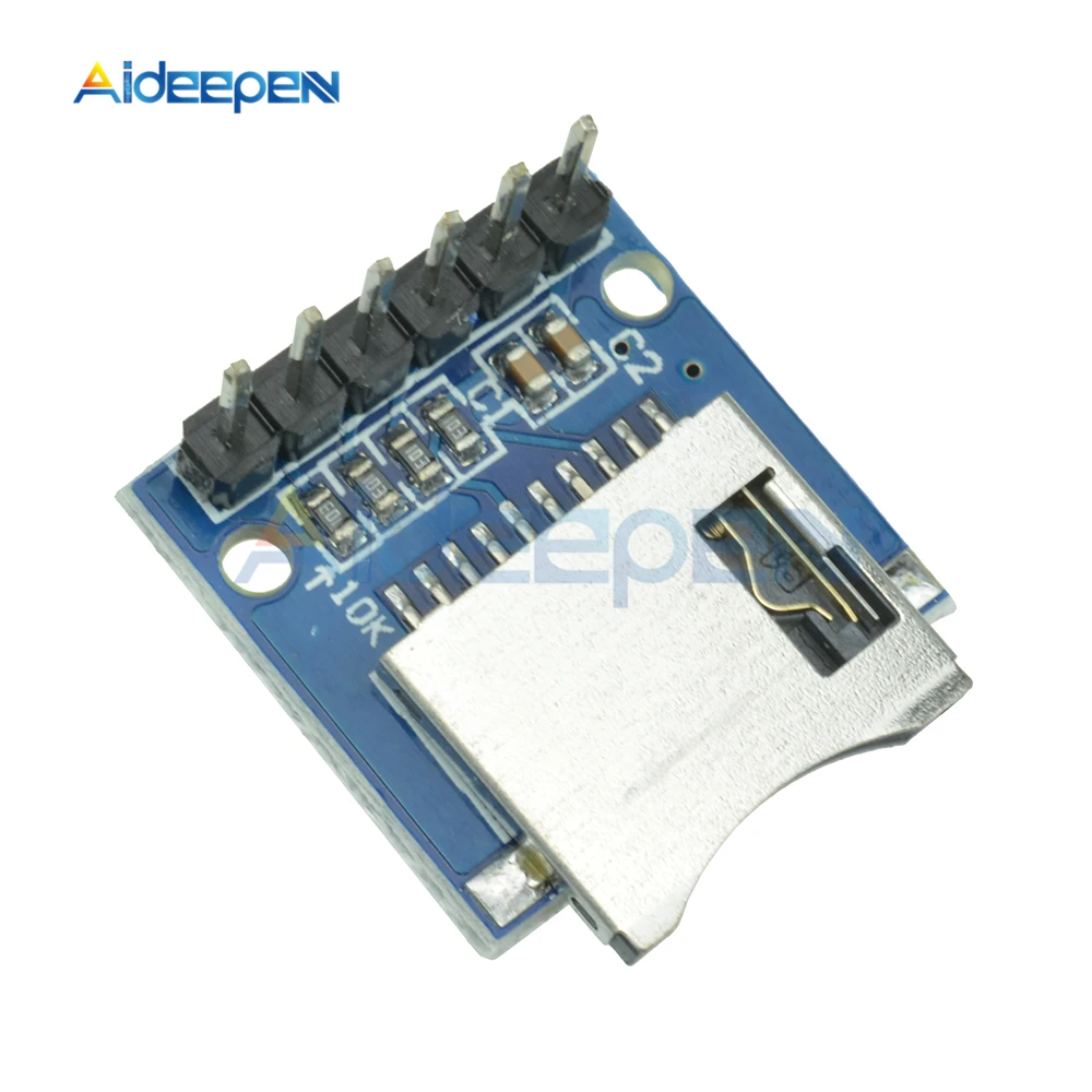 2Pcs Micro SD Storage Board Mini SD TF Card Module Micro Memory Shield Module With Pins For Arduino AVR ARM
2Pcs Micro SD Storage Board Mini SD TF Card Module Micro Memory Shield Module With Pins For Arduino AVR ARM