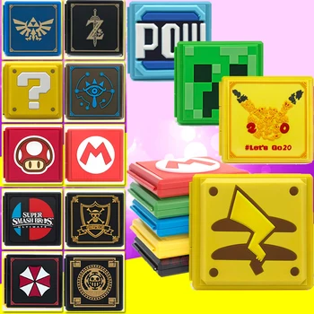 For Nintendo Switch Game Card Storage Case NS Switch storage box 12 game card with 12 micro sd card slot premium game card case
For Nintendo Switch Game Card Storage Case NS Switch storage box 12 game card with 12 micro sd card slot premium game card case