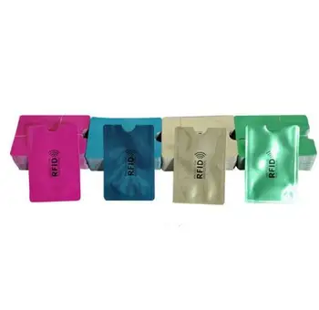 1000pcs Lacer Aluminum Foil RFID Shielded Sleeve Card Blocking IC Card Protection NFC Security Card Prevent Anti Theft Scanning
1000pcs Lacer Aluminum Foil RFID Shielded Sleeve Card Blocking IC Card Protection NFC Security Card Prevent Anti Theft Scanning