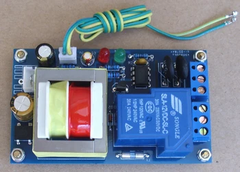 Katherin 30A relay 1000W High power supply amplifier power start up board Finished board with Stainless steel light switch
Katherin 30A relay 1000W High power supply amplifier power start up board Finished board with Stainless steel light switch