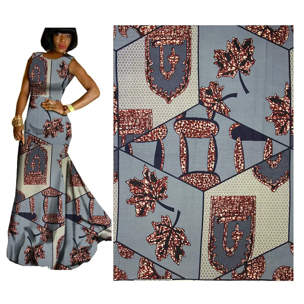 African national style clothing shoes package printing wax cotton printed fabric WAX 394
African national style clothing shoes package printing wax cotton printed fabric WAX 394