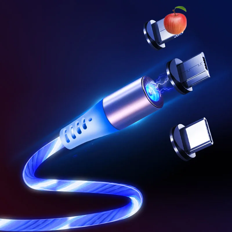 Led Magnetic Cable Data Line for Iphone Android Type-c Magnet Charger Micro Usb Cable Mobile Phone Cable Usb Cord
Led Magnetic Cable Data Line for Iphone Android Type-c Magnet Charger Micro Usb Cable Mobile Phone Cable Usb Cord