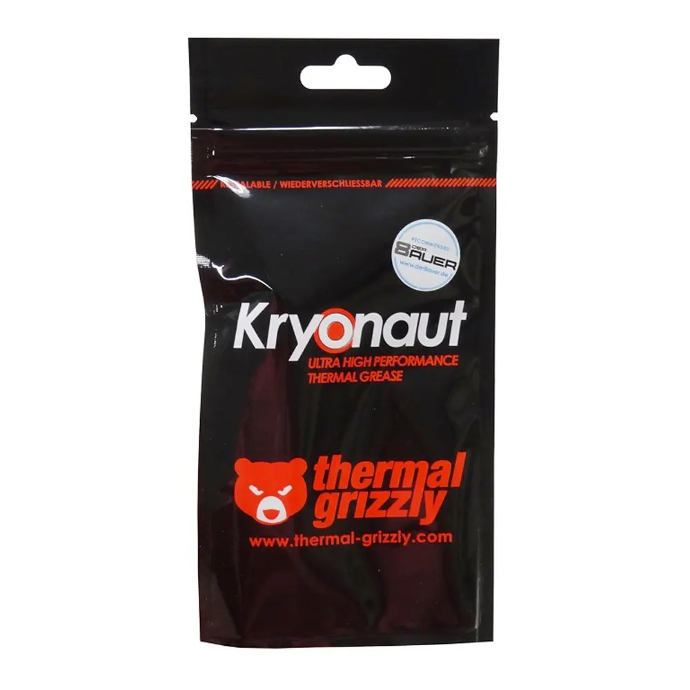 Thermal Grizzly Kyronaut 1g / 5g PC Graphics card CPU GPU Cooling liquid metal Thermal Compound Cooler Thermal Grease/paste
Thermal Grizzly Kyronaut 1g / 5g PC Graphics card CPU GPU Cooling liquid metal Thermal Compound Cooler Thermal Grease/paste