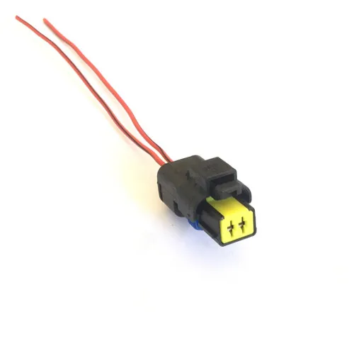 10pcs/lot 2 Pin/Way FCI Waterproof Automotive Female Connector Water Temperature Sensor Plug With Wire Pigtail 211PC022S0049
10pcs/lot 2 Pin/Way FCI Waterproof Automotive Female Connector Water Temperature Sensor Plug With Wire Pigtail 211PC022S0049