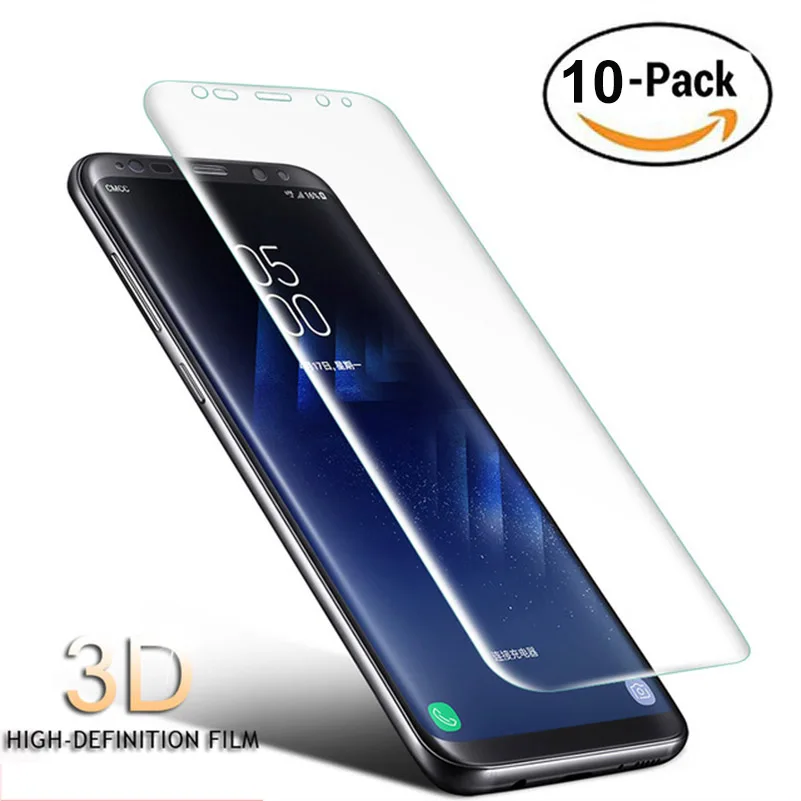 10PCS 3D Full Coverage Screen Protector For Samsung Galaxy S9 S9+ Note 8 S8 Plus S6 S7 Edge Full Cover Pet Soft Film Not Glass
10PCS 3D Full Coverage Screen Protector For Samsung Galaxy S9 S9+ Note 8 S8 Plus S6 S7 Edge Full Cover Pet Soft Film Not Glass