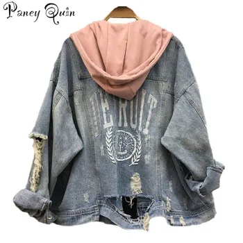 new hooded jean jacket women Hole Plus size denim Coat embroidery jacket women Casual Long Sleeve woman Overcoat
new hooded jean jacket women Hole Plus size denim Coat embroidery jacket women Casual Long Sleeve woman Overcoat