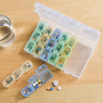 Transparent 7 Day Pill Organizer Medicine Tablets Capsule Drug Cutter Case Storage Box Secret Stash Container Splitter Organizer
Transparent 7 Day Pill Organizer Medicine Tablets Capsule Drug Cutter Case Storage Box Secret Stash Container Splitter Organizer