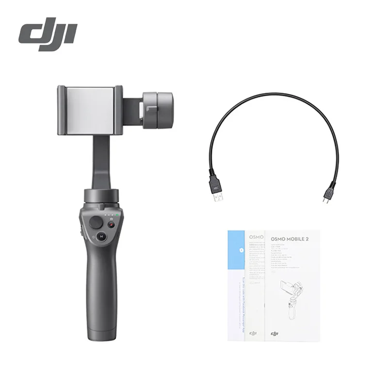Original DJI Osmo Mobile 2 3-Axis Handheld Stabilizer for smart phone 3-axis gimbal Motion Timelapse /Panorama Functions
Original DJI Osmo Mobile 2 3-Axis Handheld Stabilizer for smart phone 3-axis gimbal Motion Timelapse /Panorama Functions