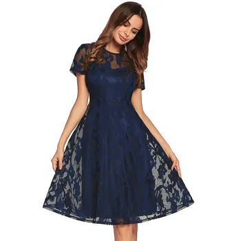2018 Autumn Summer Solid Vestidos New Style Euramerica Women's Short Sleeved Pleated Pierced Sexy Shealth One-Step Lace Dresses
2018 Autumn Summer Solid Vestidos New Style Euramerica Women's Short Sleeved Pleated Pierced Sexy Shealth One-Step Lace Dresses