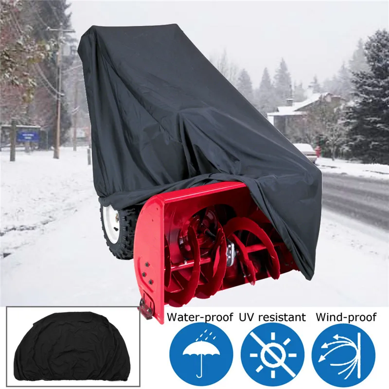 119.3 x 78.7 x 94cm Waterproof Snow Thrower Cover Shield UV Resistant Snowblower Cover Shade Windproof Snow Blowers Covers Black
119.3 x 78.7 x 94cm Waterproof Snow Thrower Cover Shield UV Resistant Snowblower Cover Shade Windproof Snow Blowers Covers Black