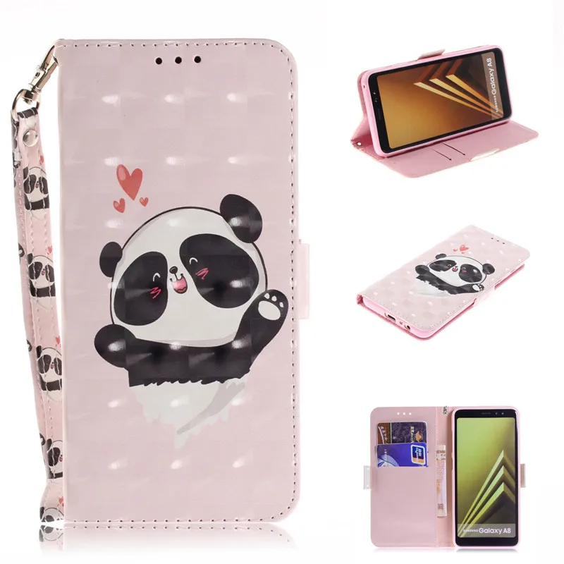 Flip Cover Phone Bags For Samsung Galaxy A8 2018 Case 3D Painting PU Leather Soft Silicon Wallet Covers Cases Coque
Flip Cover Phone Bags For Samsung Galaxy A8 2018 Case 3D Painting PU Leather Soft Silicon Wallet Covers Cases Coque