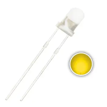 Wholesale Clear white to yellow light color Diameter 3mm indication LED light bead 2pin through hole,1000pcs/lot
Wholesale Clear white to yellow light color Diameter 3mm indication LED light bead 2pin through hole,1000pcs/lot