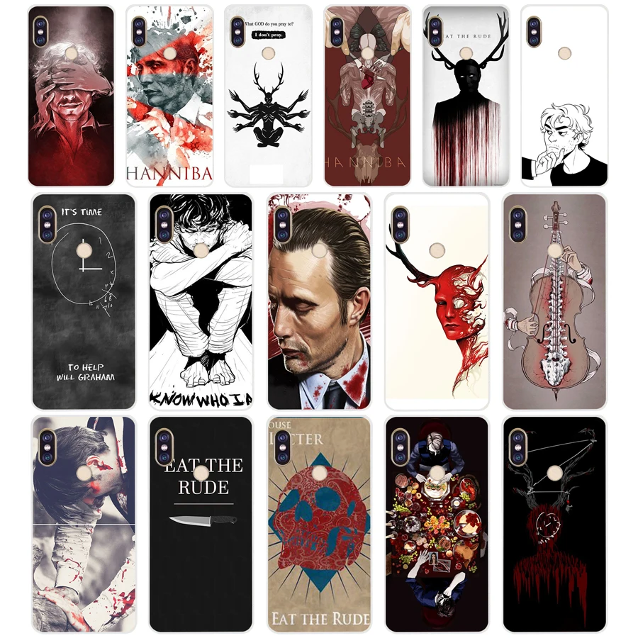 75SD Hannibal eat the rude Soft Silicone Tpu Cover phone Case for xiaomi redmi 6 Pro 6A note 5 6 Pro mi 8 lite
75SD Hannibal eat the rude Soft Silicone Tpu Cover phone Case for xiaomi redmi 6 Pro 6A note 5 6 Pro mi 8 lite