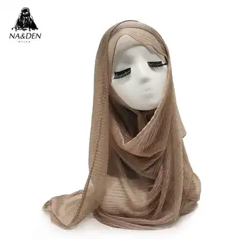 Solid Voile scarf with Sprinkle gold crinkled scarves muslim women hijab islamic eid bandana head shawls 10pcs/lot fast shipping
Solid Voile scarf with Sprinkle gold crinkled scarves muslim women hijab islamic eid bandana head shawls 10pcs/lot fast shipping