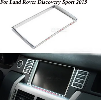 Chrome Car Dashboard GPS Multimedia Display Screen Cover Trim Strips For Land Rover Discovery Sport 2015 2016 2017 Car Styling
Chrome Car Dashboard GPS Multimedia Display Screen Cover Trim Strips For Land Rover Discovery Sport 2015 2016 2017 Car Styling