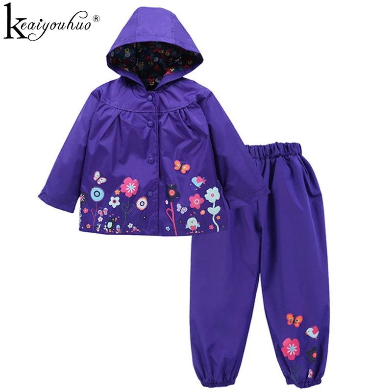 Girls Clothes Sets Spring Autumn Children Clothing Long Sleeve Raincoat Boys Sport Suit Hooded Coat+Pants Costume For Kids Suits
Girls Clothes Sets Spring Autumn Children Clothing Long Sleeve Raincoat Boys Sport Suit Hooded Coat+Pants Costume For Kids Suits