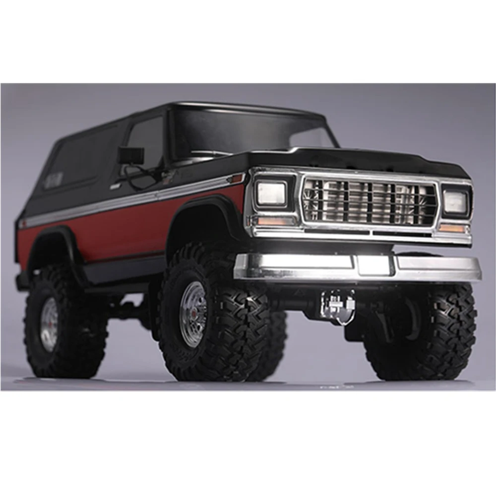 1pcs Metal Net Simulation Water Tank Cooling Box for Ford Bronco RC Cars Stainless Steel Cooling Radiator for Traxxas TRX4