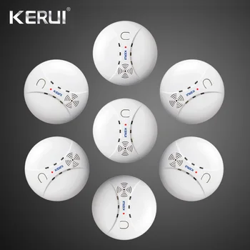 7pcs Wireless Smart House Sensitive Photoelectric Smoke Detector Fire Sensor For Wifi GSM Wireless Security Home Alarm System
7pcs Wireless Smart House Sensitive Photoelectric Smoke Detector Fire Sensor For Wifi GSM Wireless Security Home Alarm System