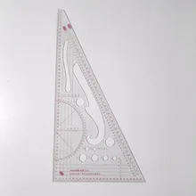 Clothes Multifunctional Proportion Rulers Clothing Sample Grading Ruler Triangle Scale Ruler Drawing Templater 8345 8514
Clothes Multifunctional Proportion Rulers Clothing Sample Grading Ruler Triangle Scale Ruler Drawing Templater 8345 8514