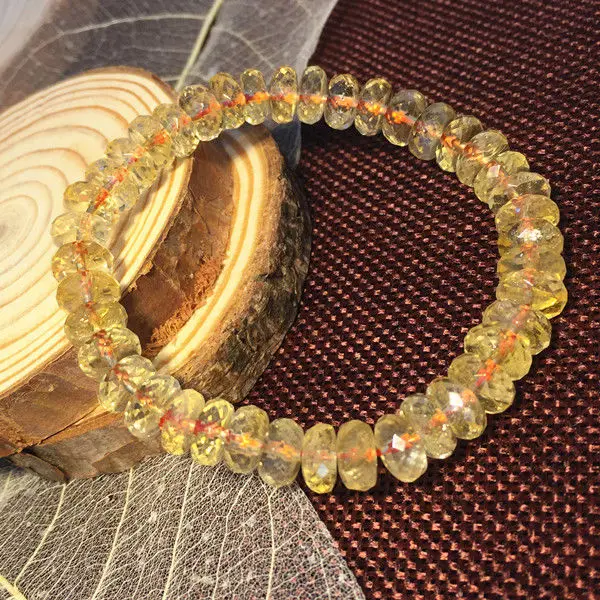 8.5mm Brazil Natural Yellow Citrine Quartz Crystal Beads Bracelet (0923)
8.5mm Brazil Natural Yellow Citrine Quartz Crystal Beads Bracelet (0923)