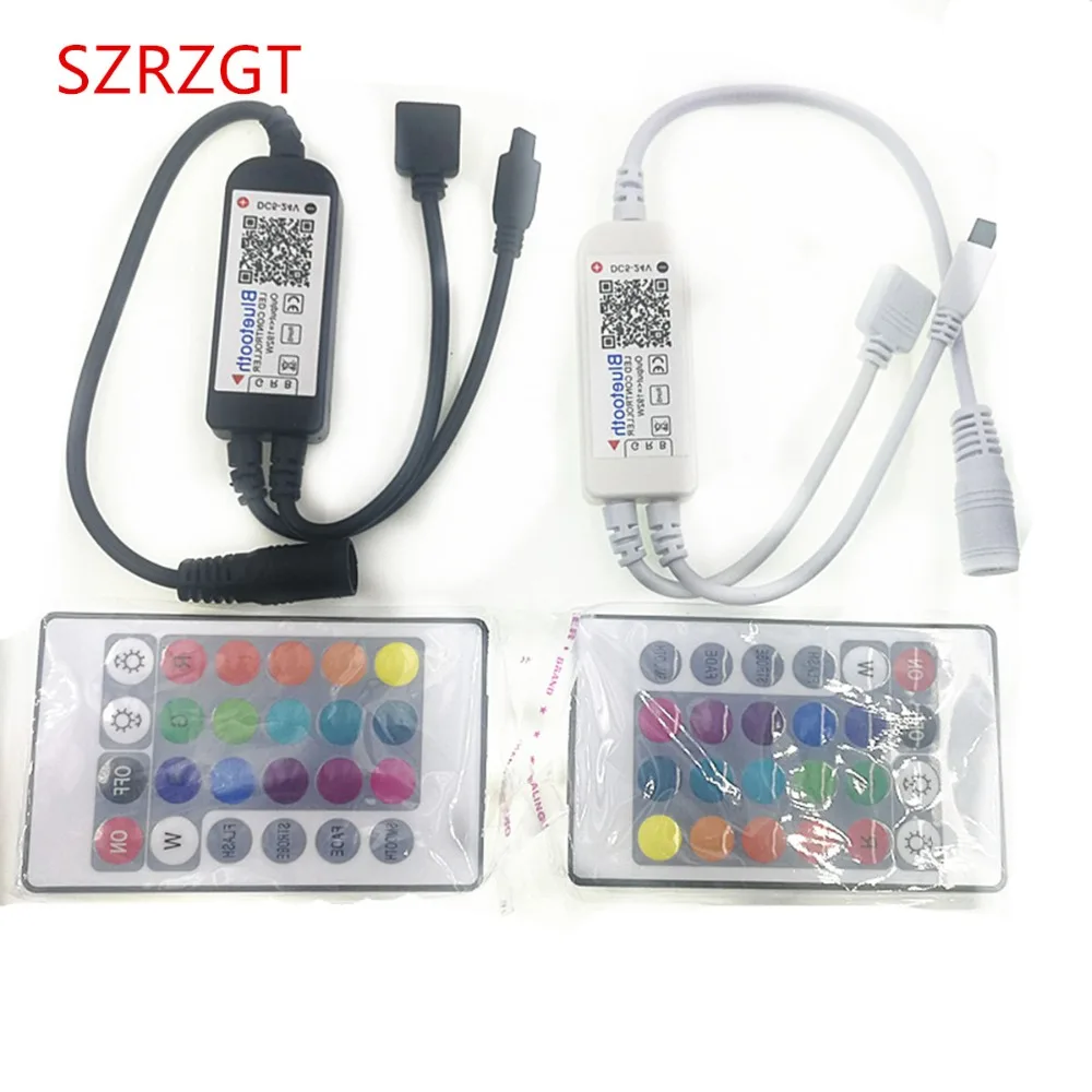 DC5V-24V Mini Bluetooth RBG LED Controller 24 Keys IR Remote IOS/Android Phone Control For 5050 SMD RBG LED Strip Light
DC5V-24V Mini Bluetooth RBG LED Controller 24 Keys IR Remote IOS/Android Phone Control For 5050 SMD RBG LED Strip Light