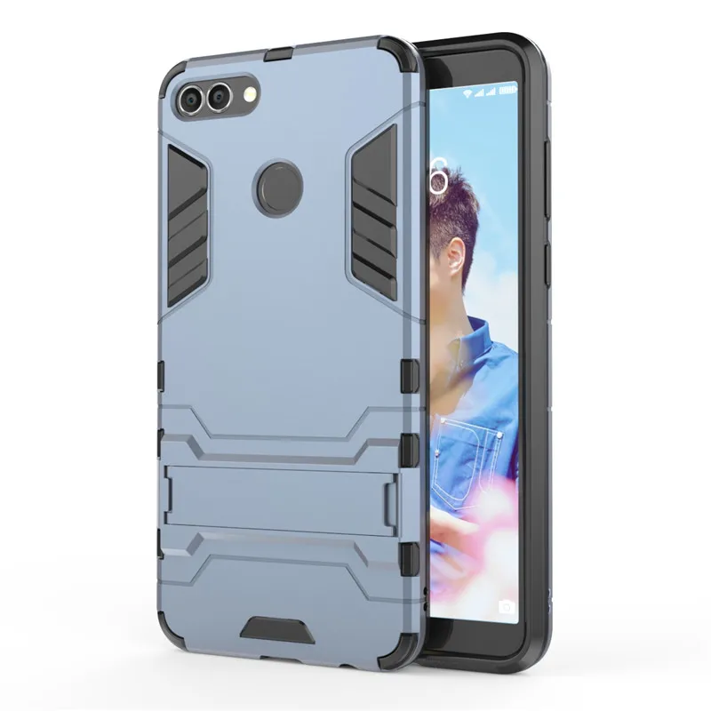 For Huawei Y7 Prime 2018 Armor Case Hybrid Soft Silicone Hard PC Shockproof Case For Nova 2 Lite / Honor 7C / Enjoy 8 Back Coque
For Huawei Y7 Prime 2018 Armor Case Hybrid Soft Silicone Hard PC Shockproof Case For Nova 2 Lite / Honor 7C / Enjoy 8 Back Coque