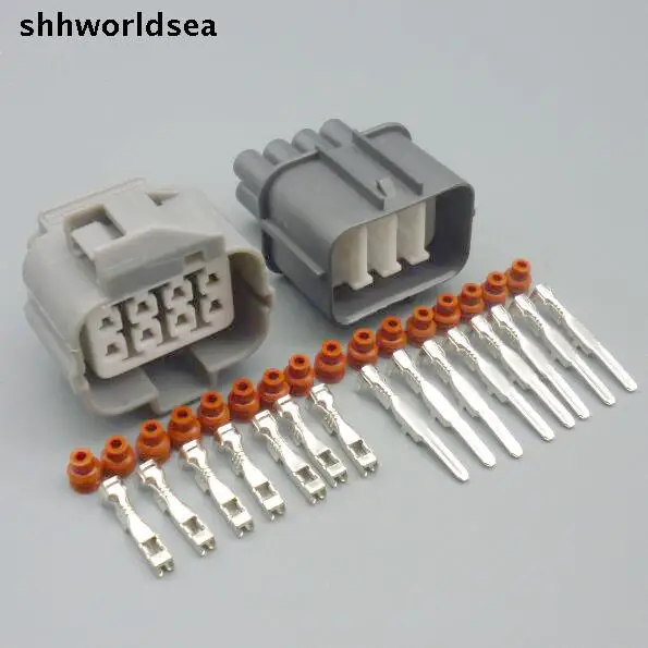 shhworldsea 5/30/100sets kit 2.2mm 8pin 8way auto waterproof electric waterproof plastic connector 6189-0134 6181-0075
shhworldsea 5/30/100sets kit 2.2mm 8pin 8way auto waterproof electric waterproof plastic connector 6189-0134 6181-0075