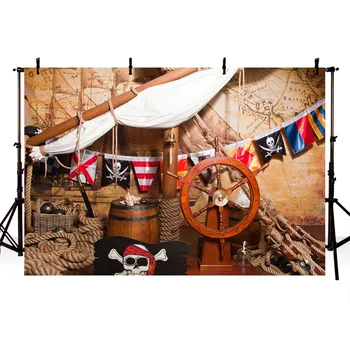 MEHOFOTO Photography Backdrops Pirate Ship Deck Navigation Theme Birthday Party Newborn Baby Props Photo Background Studio
MEHOFOTO Photography Backdrops Pirate Ship Deck Navigation Theme Birthday Party Newborn Baby Props Photo Background Studio