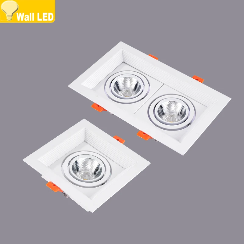Square LED COB Dimmable Downlight 5W 10W 20W LED Spot light LED decoration Recessed Ceiling Lamp AC110V 220V
Square LED COB Dimmable Downlight 5W 10W 20W LED Spot light LED decoration Recessed Ceiling Lamp AC110V 220V