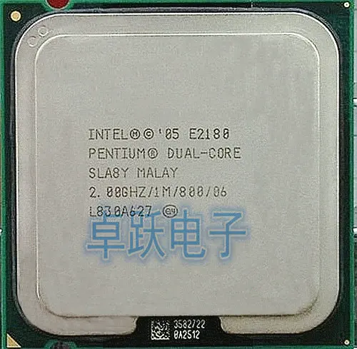 Intel Pentium Dual-Core E2180 CPU Processor (2.0Ghz/ 1M /800GHz) Socket 775 free shipping