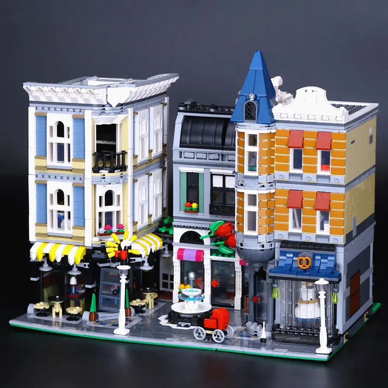 DHL 15019 Building Series Compatible With Legoing 10255 Assembly Square Set Kids Toys Building Blocks Bricks Christmas Gifts
DHL 15019 Building Series Compatible With Legoing 10255 Assembly Square Set Kids Toys Building Blocks Bricks Christmas Gifts