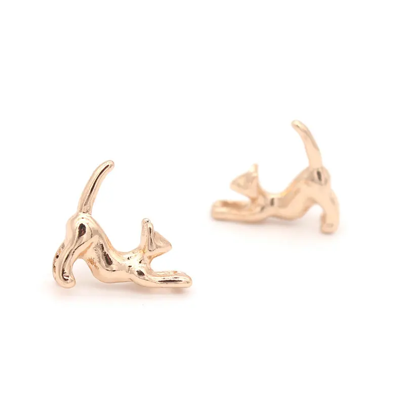 J182 BIGBING jewelry fashion golden silver cat small stud Earrings fashion earring fashion women jewelry
J182 BIGBING jewelry fashion golden silver cat small stud Earrings fashion earring fashion women jewelry