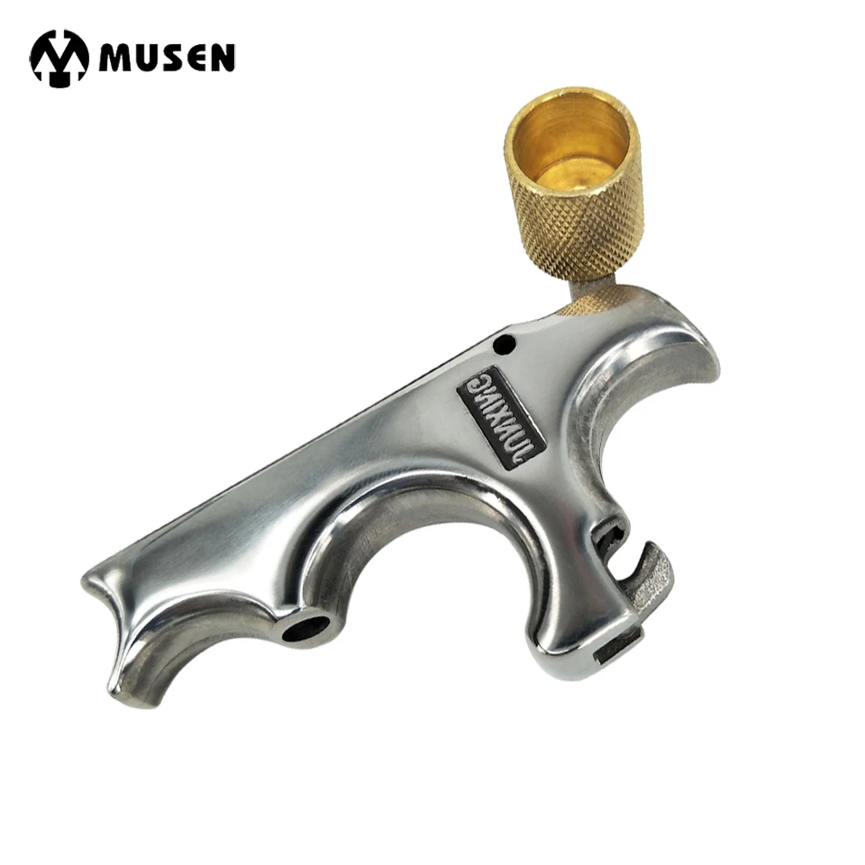 New 3 Fingers Stainless Steel Bow Release Aid for Compound Bow Archery Accessories Wrist Clamp Type Hook Type Release Aid Grip
New 3 Fingers Stainless Steel Bow Release Aid for Compound Bow Archery Accessories Wrist Clamp Type Hook Type Release Aid Grip