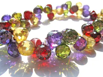 handmade cubic zircnoia bracelet CZ drop teadrop peach faceted rainbow mixed beads 4x6 5x7 6x9mm 64pcs
handmade cubic zircnoia bracelet CZ drop teadrop peach faceted rainbow mixed beads 4x6 5x7 6x9mm 64pcs
