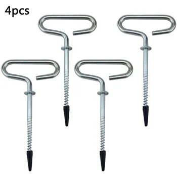 4Pcs Outdoor Camping Tent Threaded Peg Ice Fishing Shelter Stake Nail Tent Fixer Practical Accessory
4Pcs Outdoor Camping Tent Threaded Peg Ice Fishing Shelter Stake Nail Tent Fixer Practical Accessory