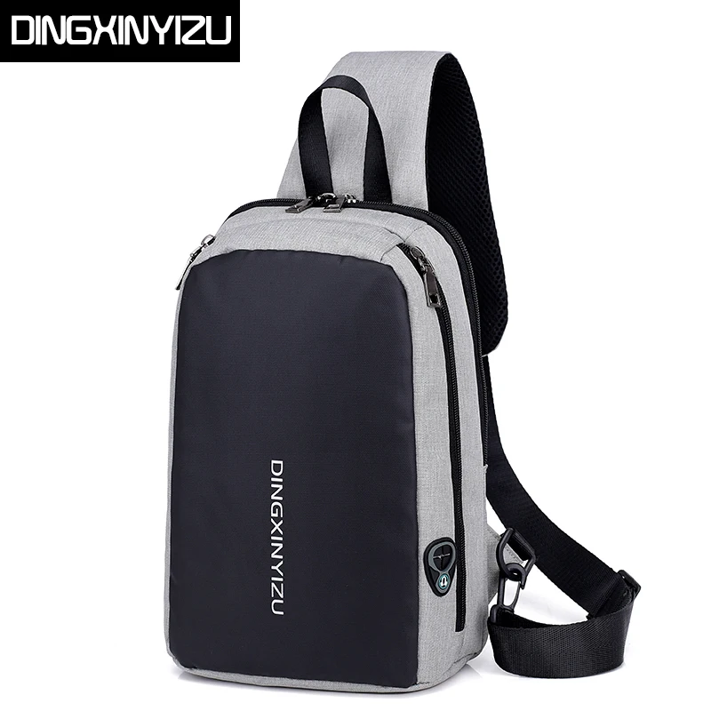 DINGXINYIZU Crossbody Bags Men USB Charging Chest Pack Casual Man Messenger Bags Waterproof Single Shoulder Strap Back Bags Male
DINGXINYIZU Crossbody Bags Men USB Charging Chest Pack Casual Man Messenger Bags Waterproof Single Shoulder Strap Back Bags Male