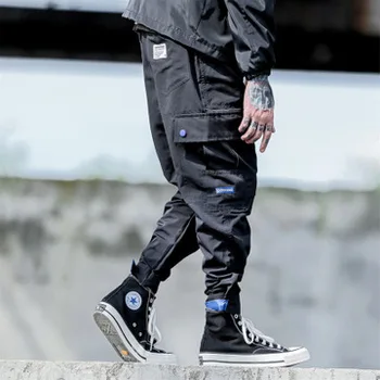 Men's Side Pockets Cargo Harem Pants 2019 Hip Hop Casual Male Tatical Joggers Trousers Fashion Casual Streetwear Pants
Men's Side Pockets Cargo Harem Pants 2019 Hip Hop Casual Male Tatical Joggers Trousers Fashion Casual Streetwear Pants