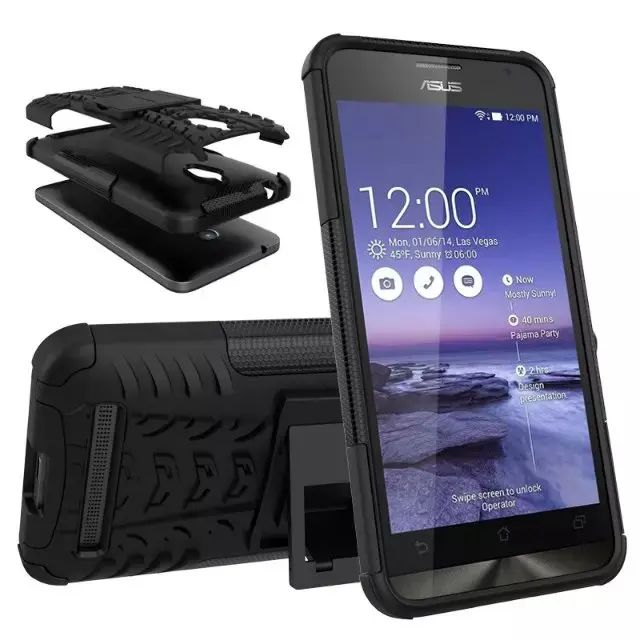 JohnDan For Asus Zenfone Go ZC500TG ZB551KL Silicone + PC Rugged Armor 3D Anti Shock Case For Asus ZC 500 TG ZB 551 KL Cover
JohnDan For Asus Zenfone Go ZC500TG ZB551KL Silicone + PC Rugged Armor 3D Anti Shock Case For Asus ZC 500 TG ZB 551 KL Cover