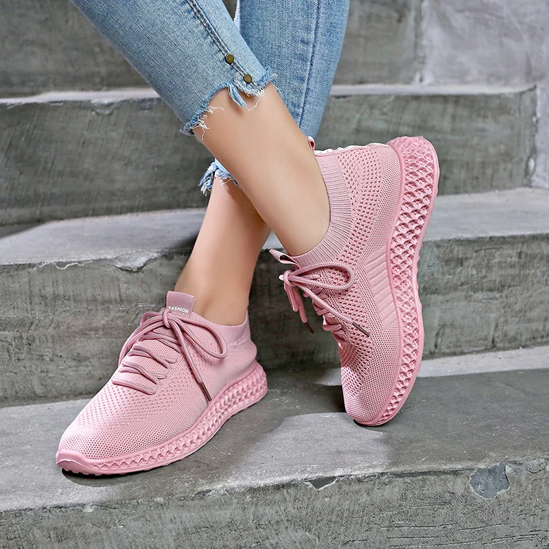 Fashion Air Mesh Sneakers Women Shoes Woman Breathable Lace Up Vulcanized Shoes Stretch Fabric Casual Shoes Female Ladies Flats
Fashion Air Mesh Sneakers Women Shoes Woman Breathable Lace Up Vulcanized Shoes Stretch Fabric Casual Shoes Female Ladies Flats