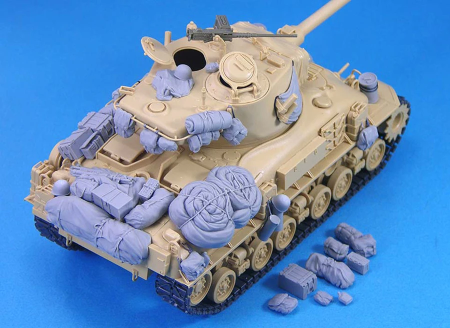 Масштаб 1/35 полимерные пакеты Израиля M51 Sherman без резервуара | Игрушки и хобби