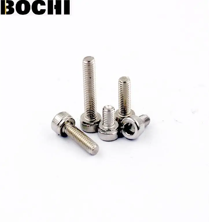 25Pcs M5*6mm-100mm DIN912 304 Stainless Steel Hexagon Socket Head Cap Screws Hex Socket Screw Metric Bike Screw HW003
25Pcs M5*6mm-100mm DIN912 304 Stainless Steel Hexagon Socket Head Cap Screws Hex Socket Screw Metric Bike Screw HW003