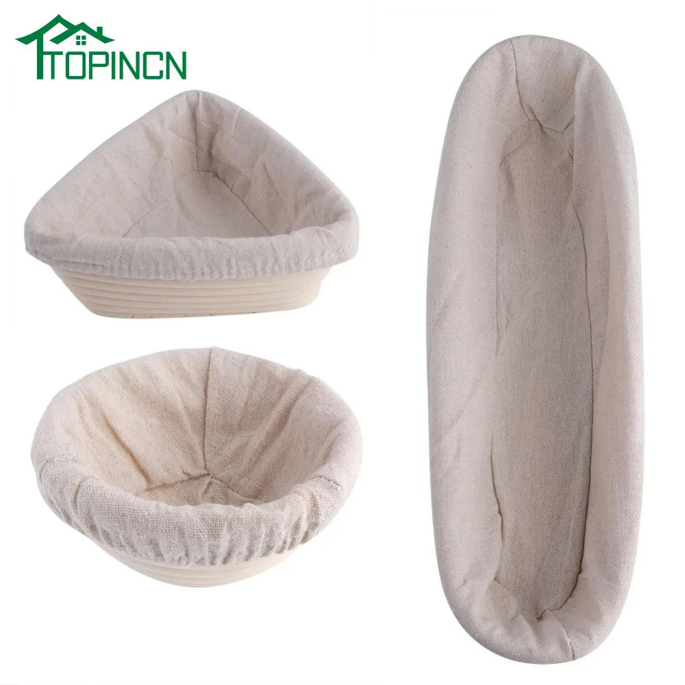 TOPINCN Bread Pans Proofing Food Storage Basket Banneton Brotform Rising Rattan Basket Lining Oval Fruit Tray Home Rattan Bowl
TOPINCN Bread Pans Proofing Food Storage Basket Banneton Brotform Rising Rattan Basket Lining Oval Fruit Tray Home Rattan Bowl